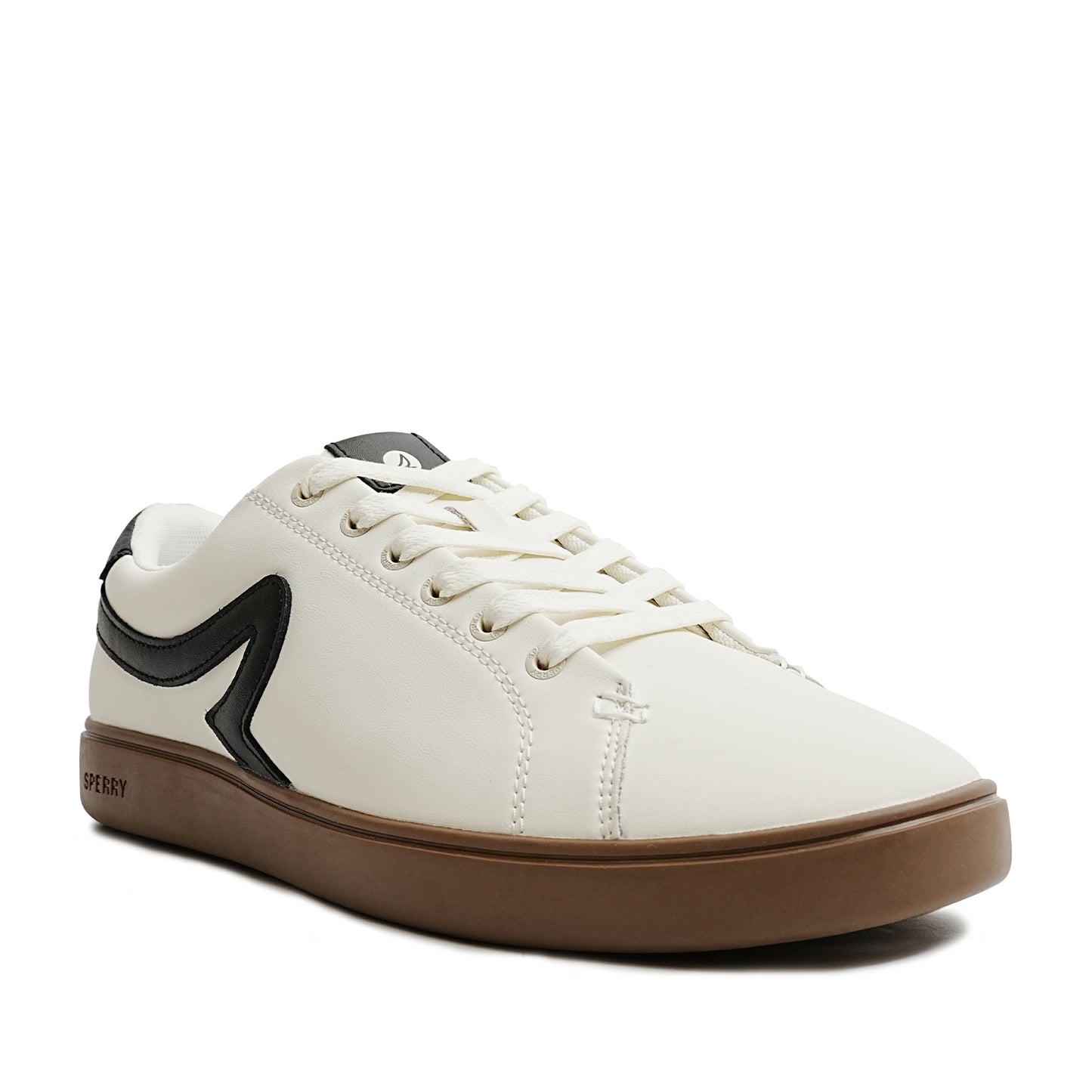 Sperry Men's Sandy 90 Sneakers - Off White/Black/Gum (25F03521)