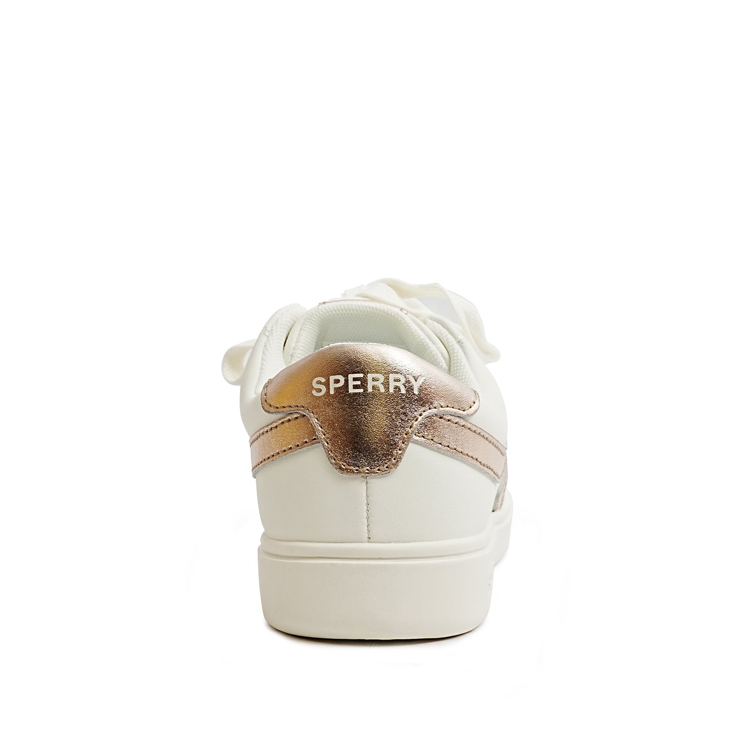 Sperry Women's Sandy 90 Leather Sneakers - Offwhite/Rose Gold (25F04322)