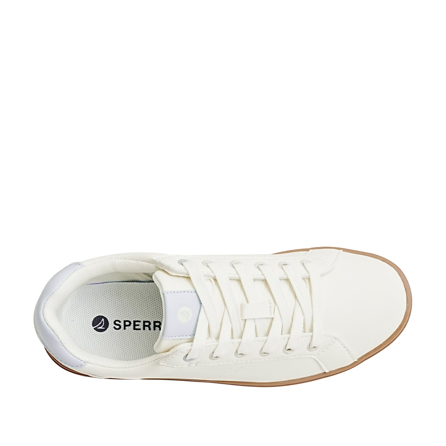 Sperry Women's Deck 90 Sneakers - Off White/Blue/Gum (25F04402)