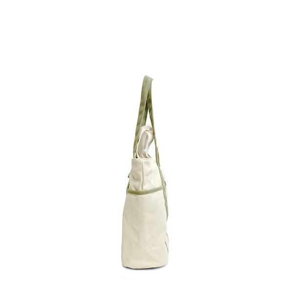 Sperry Totebag - Cream/Sage (25F85160)