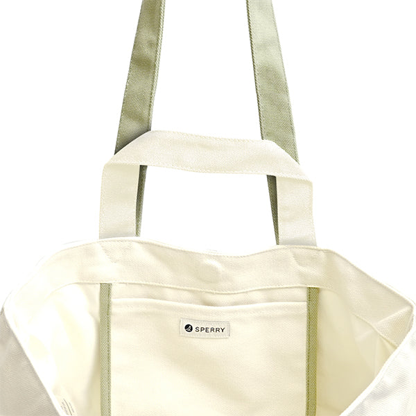 Sperry Totebag - Cream/Sage (25F85160)