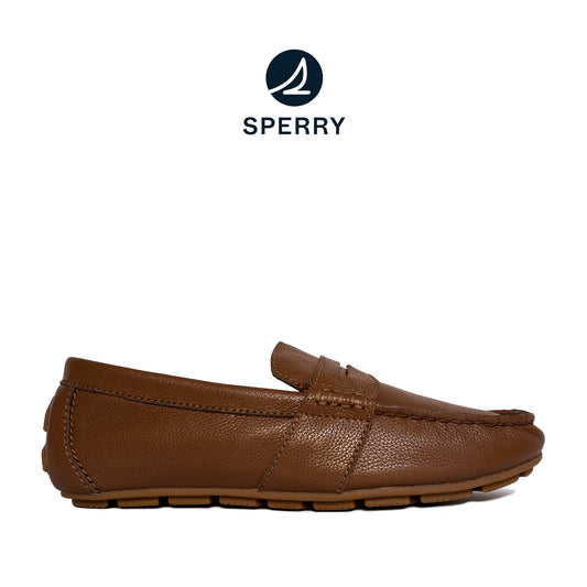 Sperry Men's Wave Driver Penny Casual Loafers - Brown (25S00271)