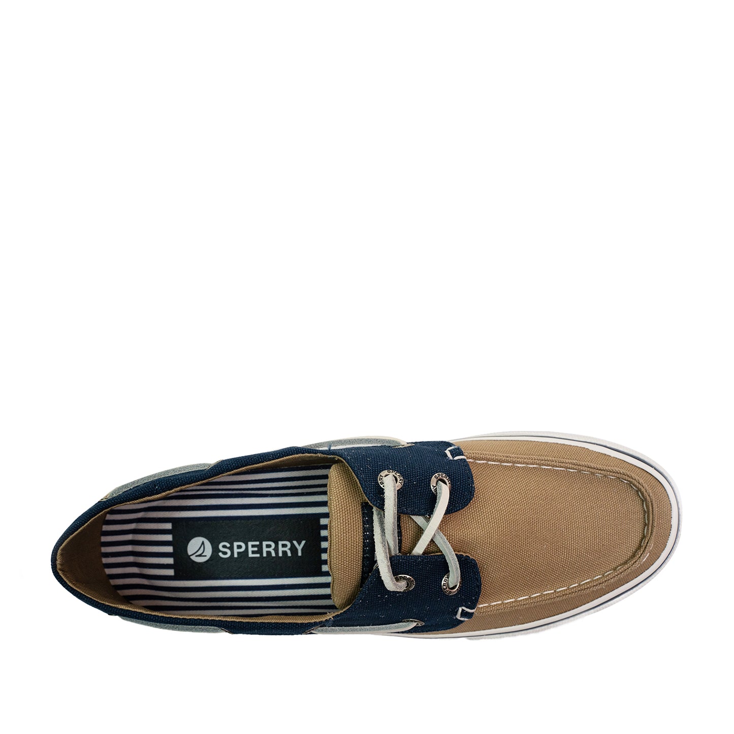 Sperry Men's Bahama Saturated Sneakers - Khaki/Navy (25S003510)
