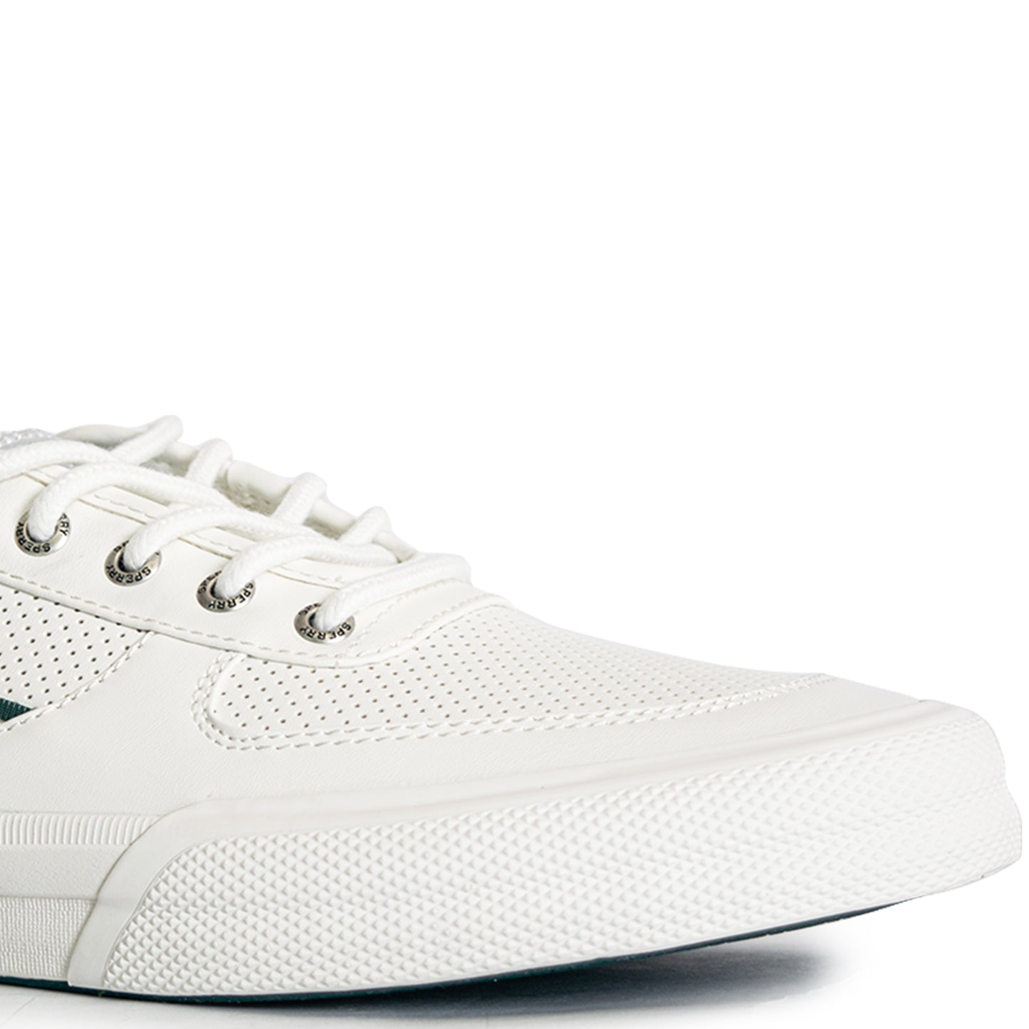 Sperry Men's Soletide Leather Sneakers - Off White/Green (25S00401)