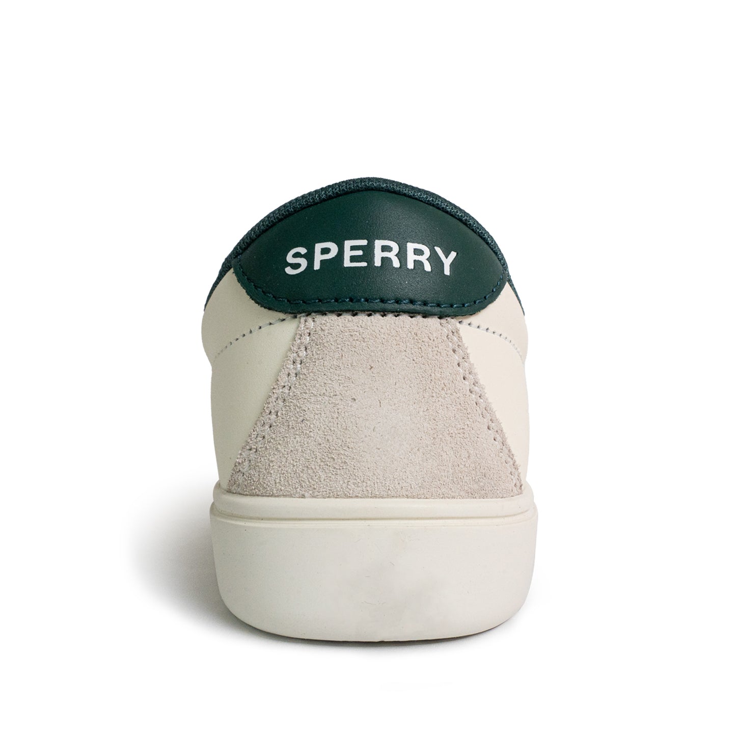 Sperry Men's Pier 90 Leather Sneakers - Off-White/Green (25S00421)