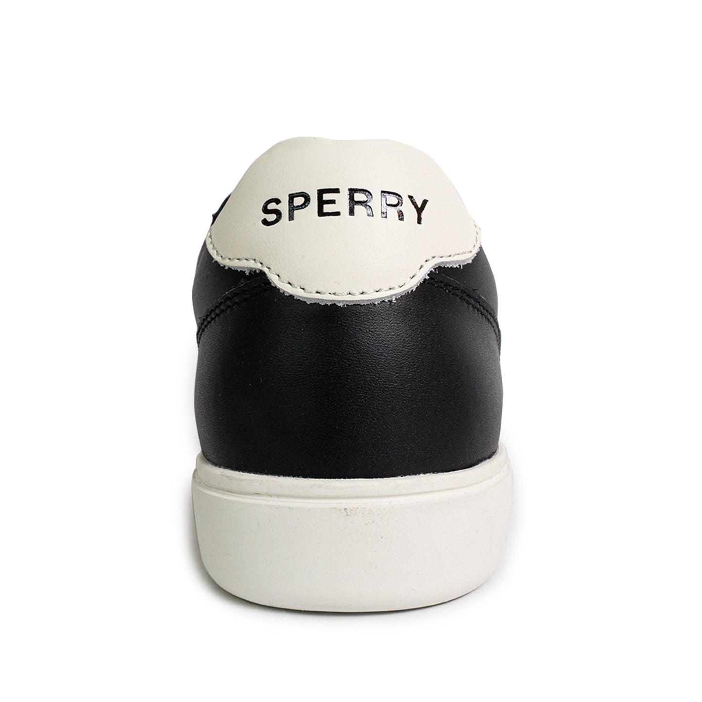 Sperry Men's Crew 90 Leather Sneakers - Black/Off-White (25S00461)