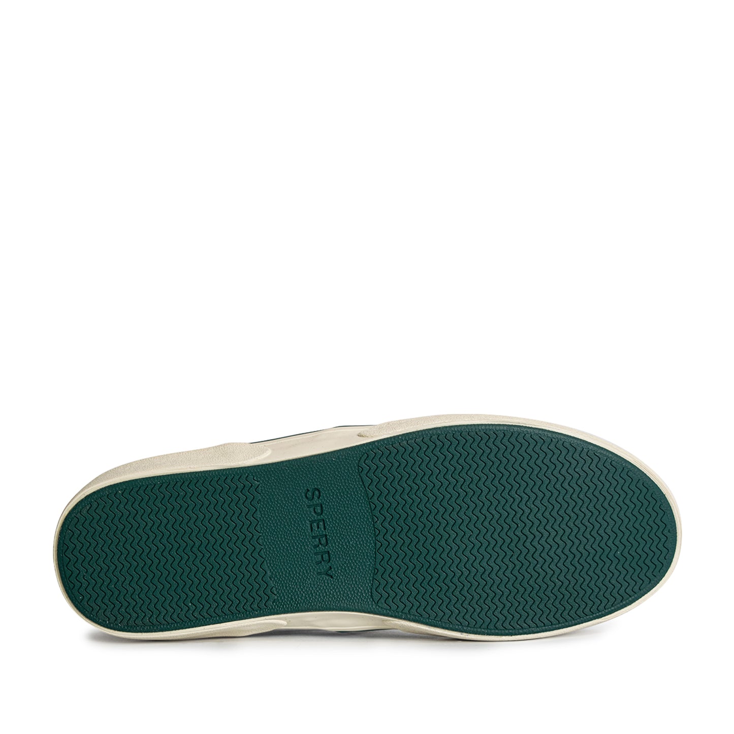 Sperry Men's Halyard Retro II Sneakers - Off-White/Dark Green (25S00521)