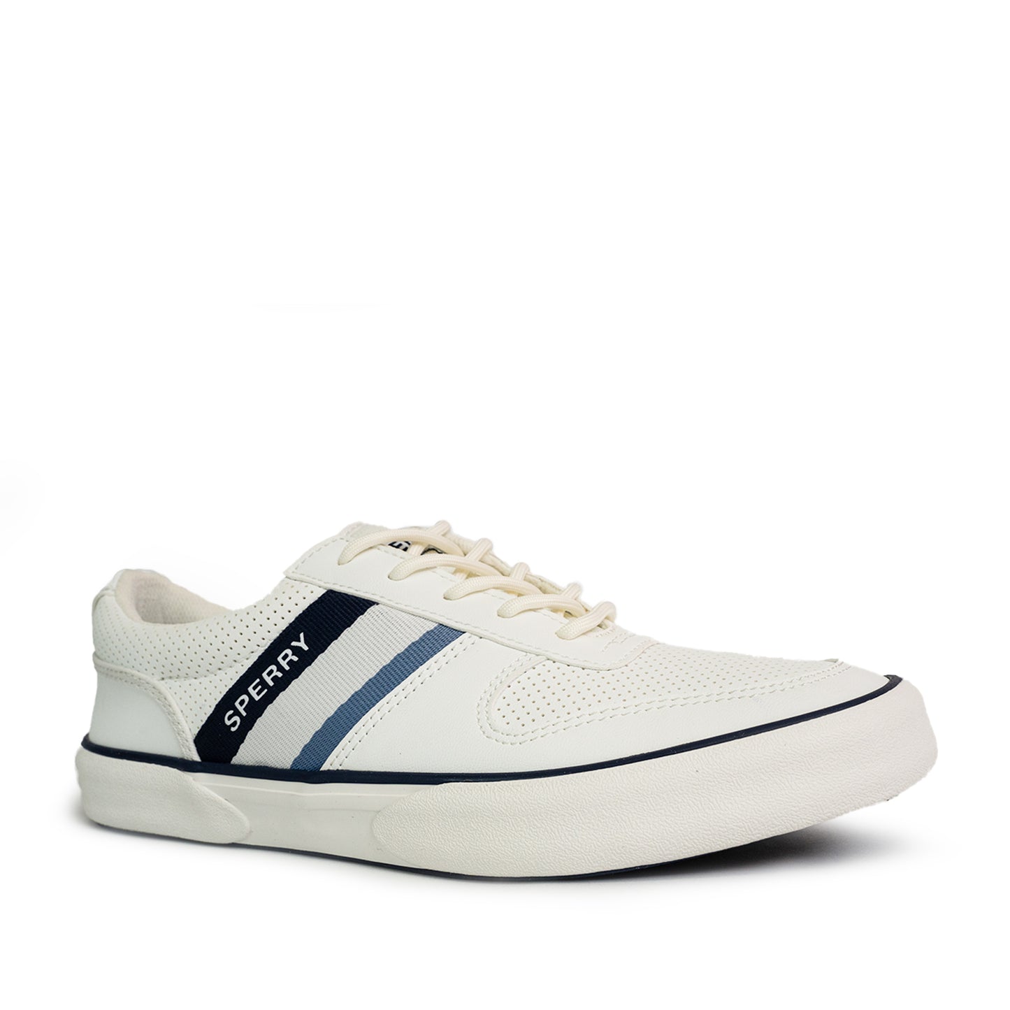 Sperry Men's Halyard Retro II Sneakers - Off-White/Blue Wave (25S00531)
