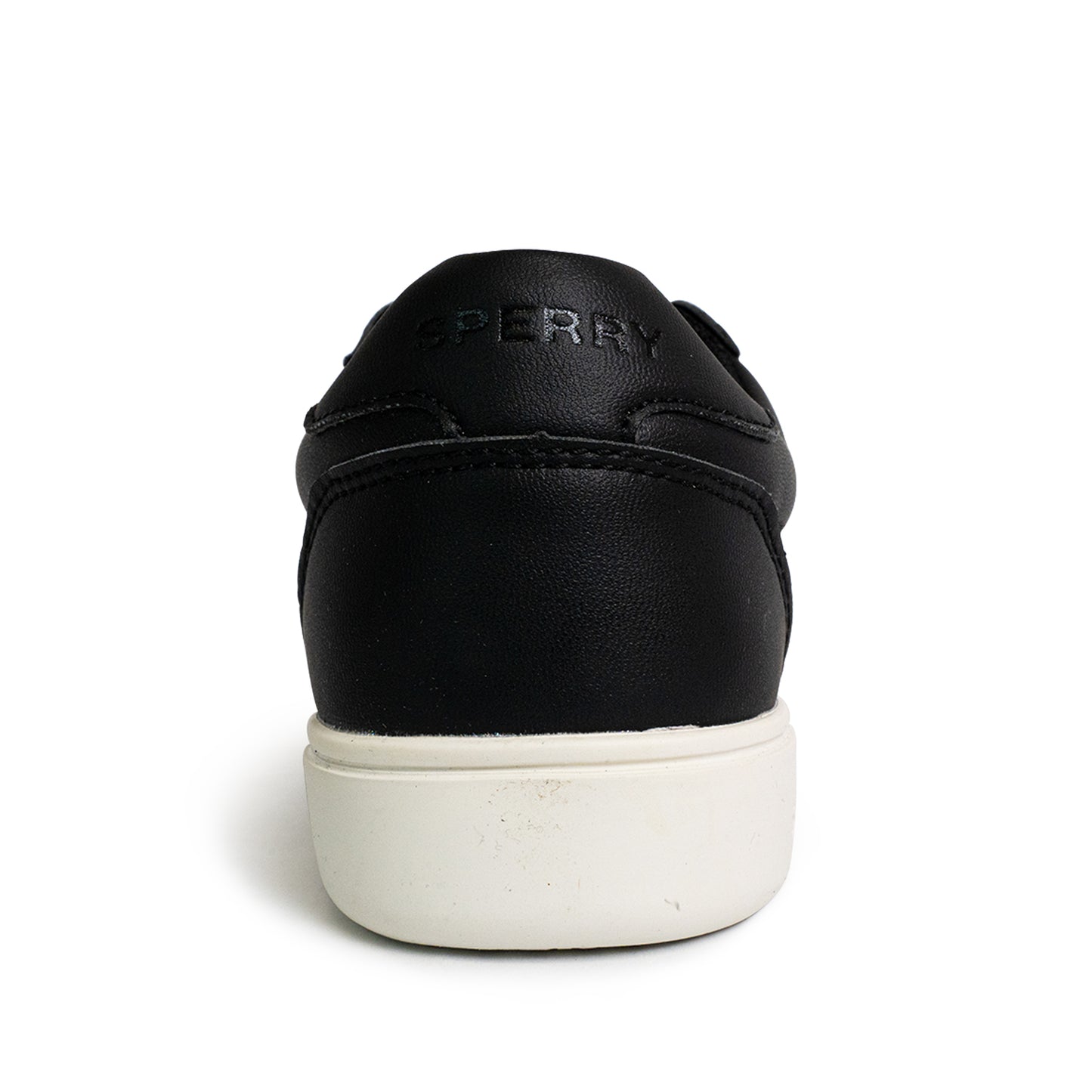 Sperry Men's Deck 90 LTT Leather Sneakers - Black/White (25S00571)