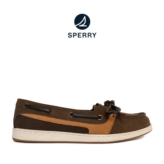 Sperry Women's Authentic Original™Starfish 1-Eye 2 Tone Baja Boat Shoes Topsider - Brown (25S00682)