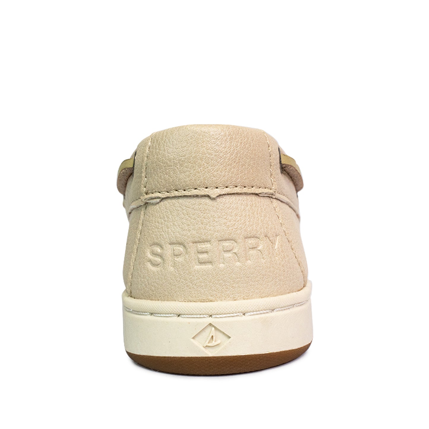 Sperry Women's Authentic Original™ Jewelfish 1-Eye Leather Boat Shoes Topsider - Light Beige/Off White (25S00702)