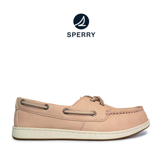 Sperry Women's Authentic Original™ Jewelfish 1-Eye Leather Boat Shoes Topsider - Rose Dust/Off White (25S00722)