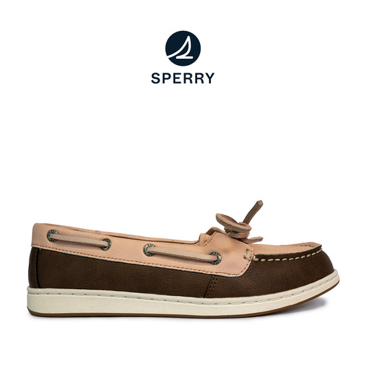 Sperry Women's Authentic Original™ Jewelfish 1-Eye Leather Boat Shoes Topsider - Rose Dust/Brown (25S00742)