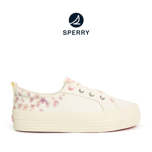 Sperry Women's Crest Platform II Sneakers - Light Beige/Sakura (25S00902)