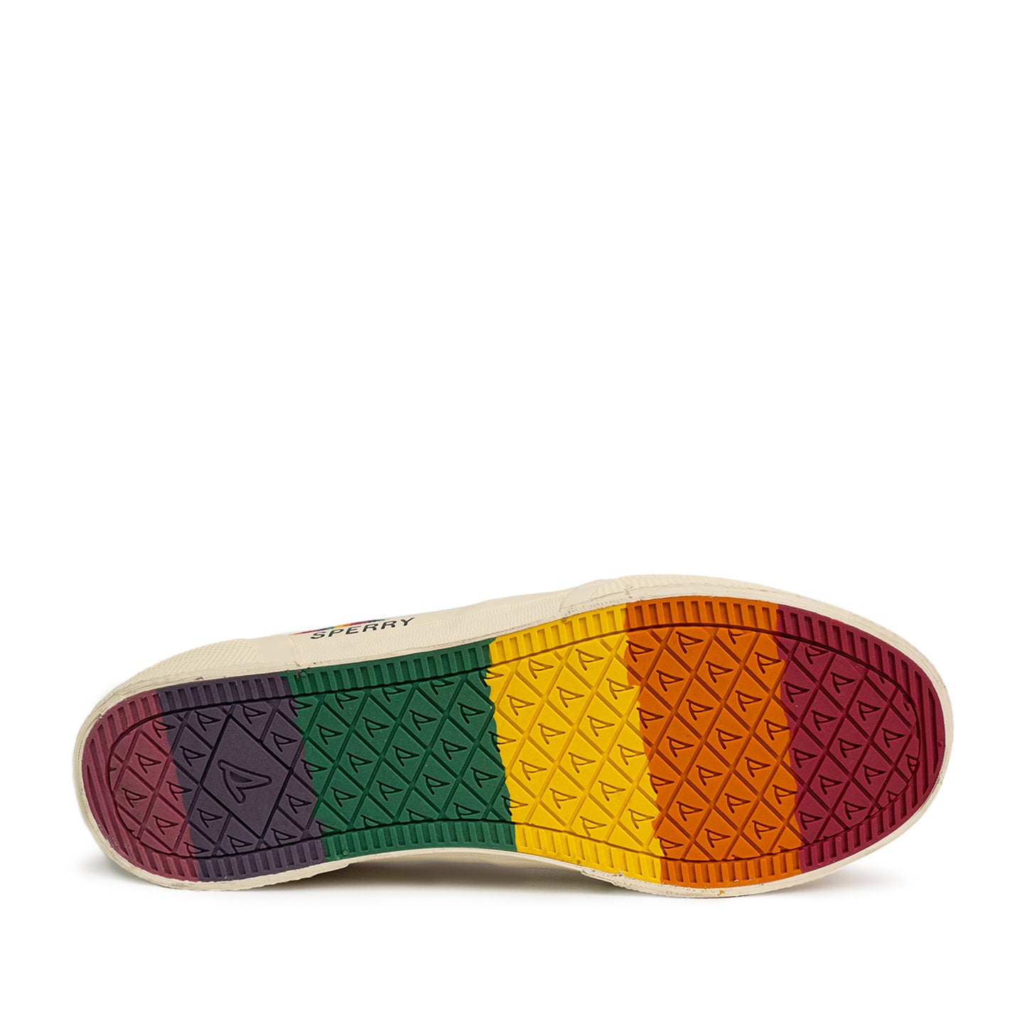 Sperry Women's Soletide Leather Sneakers - Light Beige/Rainbow (25S00952)