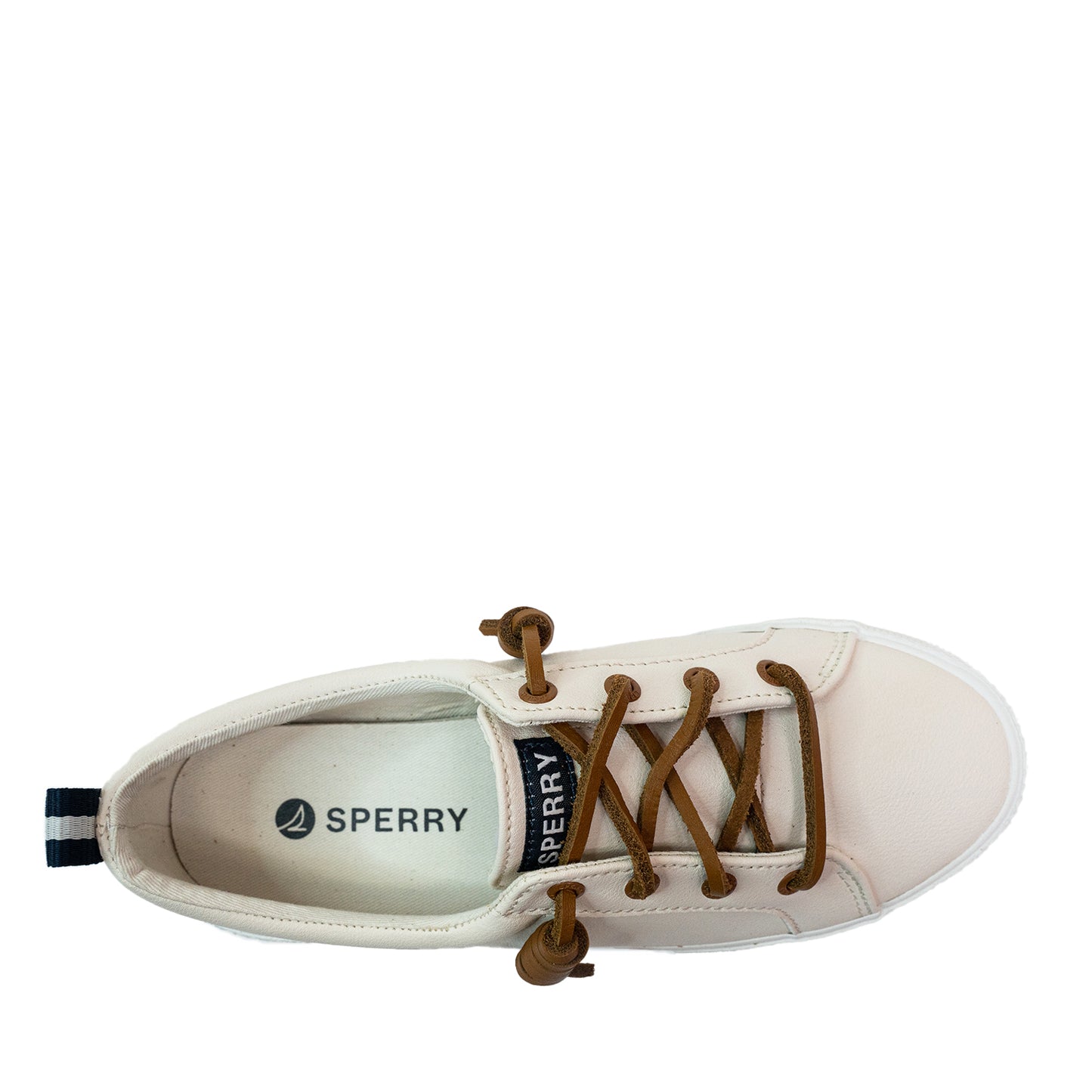 Sperry Women's Pier Wave LTT CVS Sneakers - Off White/Tan (25S01072)