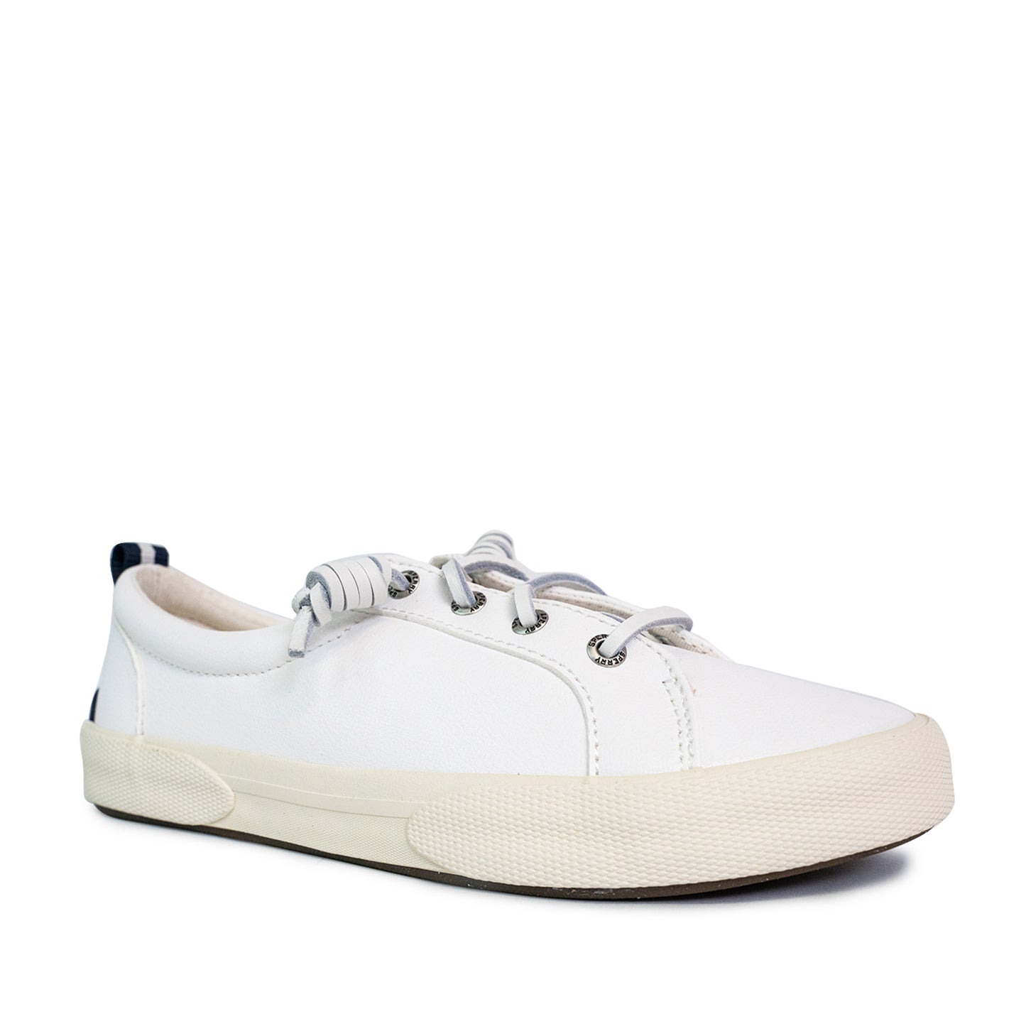 Sperry Women's Pier Wave LTT CVS Sneakers - White/Navy (25S01082)