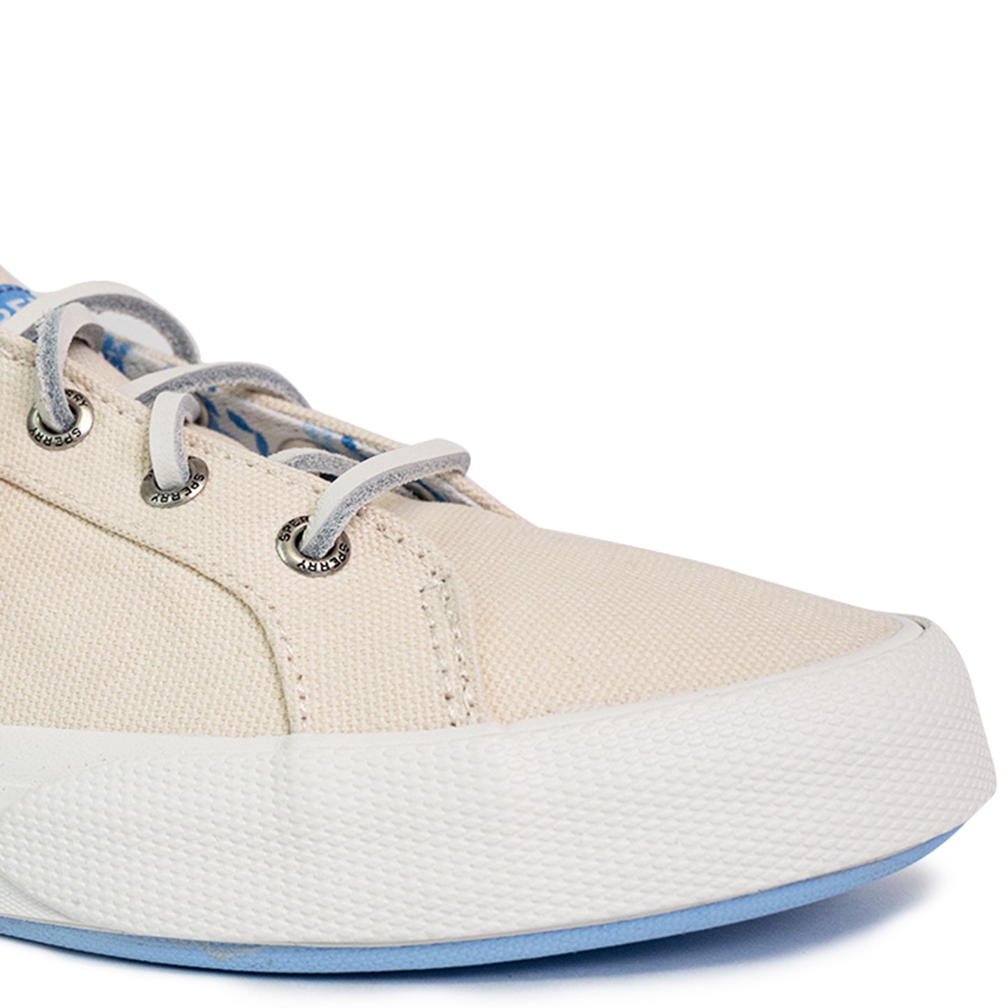 Sperry Women's Pier Wave LTT CVS Sneakers - Off White/Blue Wave (25S01102)