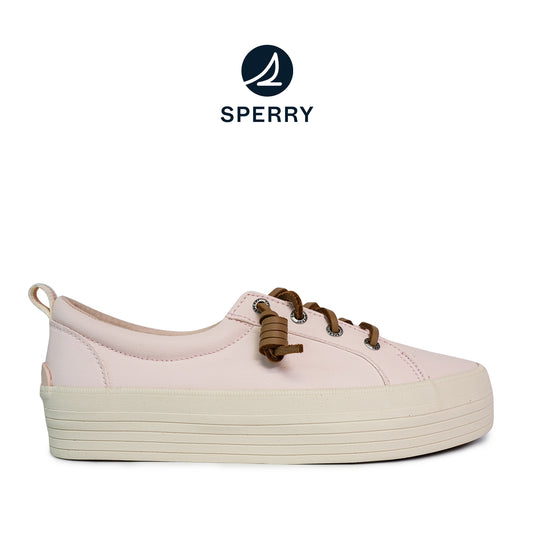 Sperry Women's Wave LTT Platform Leather Sneakers - Soft Pink/Off White (25S01152)