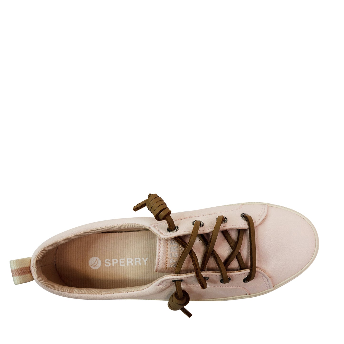 Sperry Women's Wave LTT Platform Leather Sneakers - Soft Pink/Off White (25S01152)