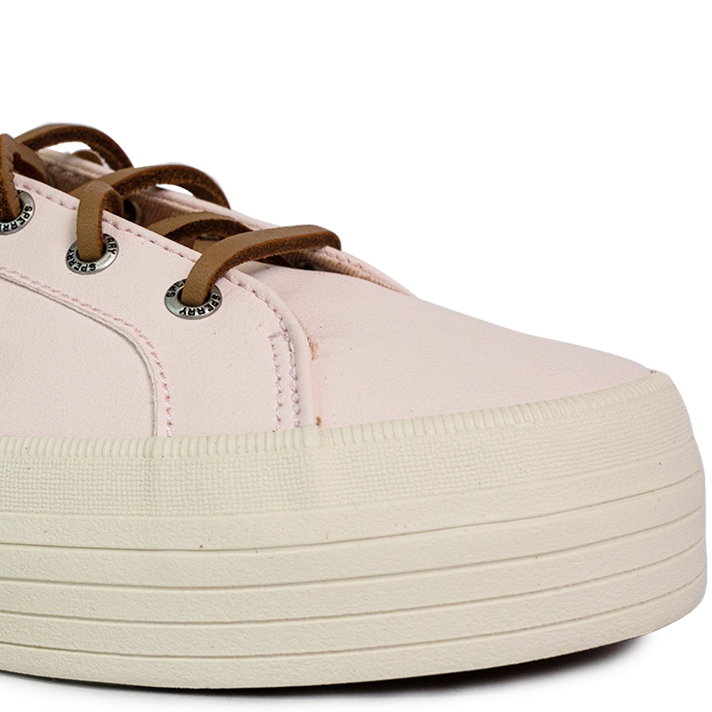 Sperry Women's Wave LTT Platform Leather Sneakers - Soft Pink/Off White (25S01152)