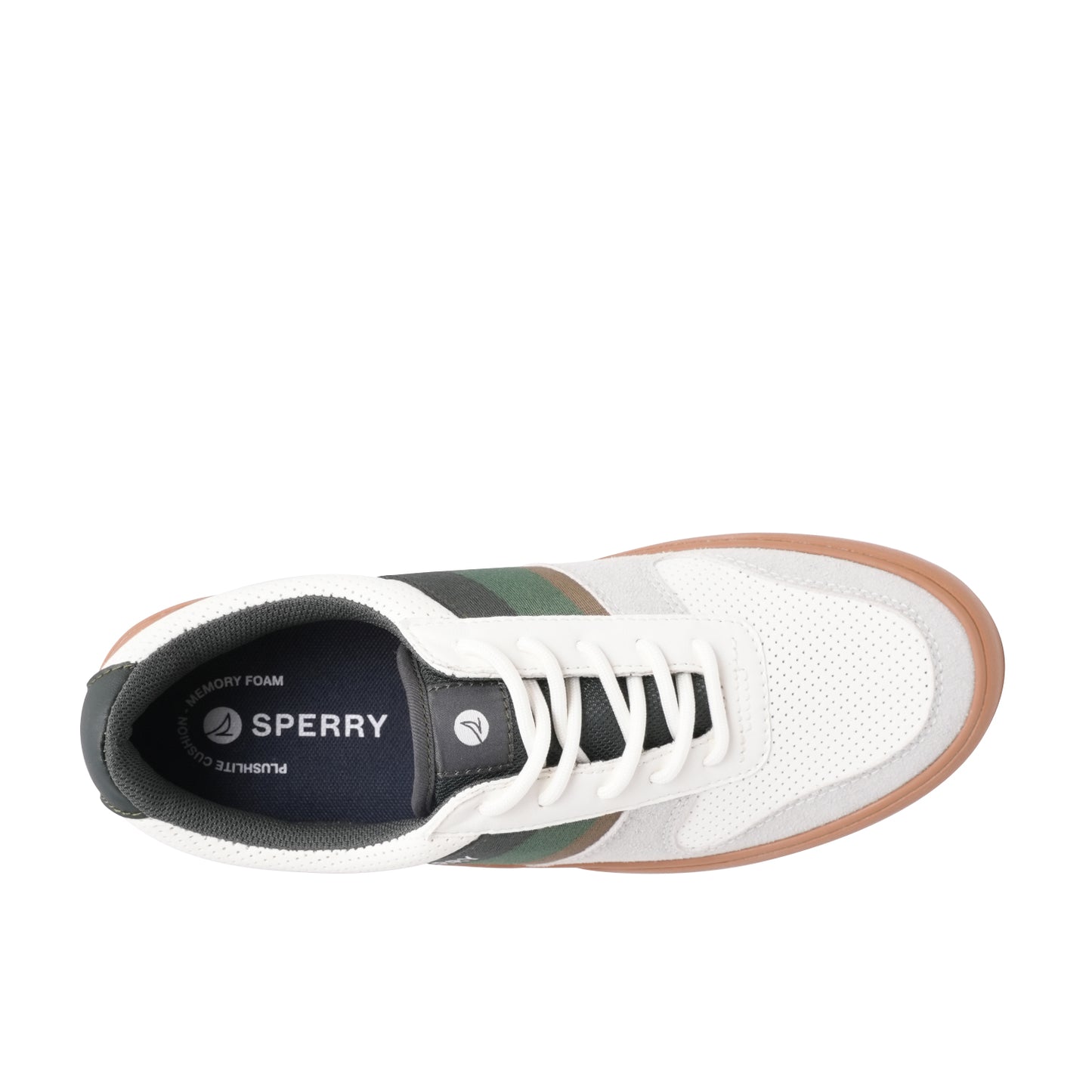 Sperry Men's Halyard Palm Tree Sneakers - Green (26S00271)