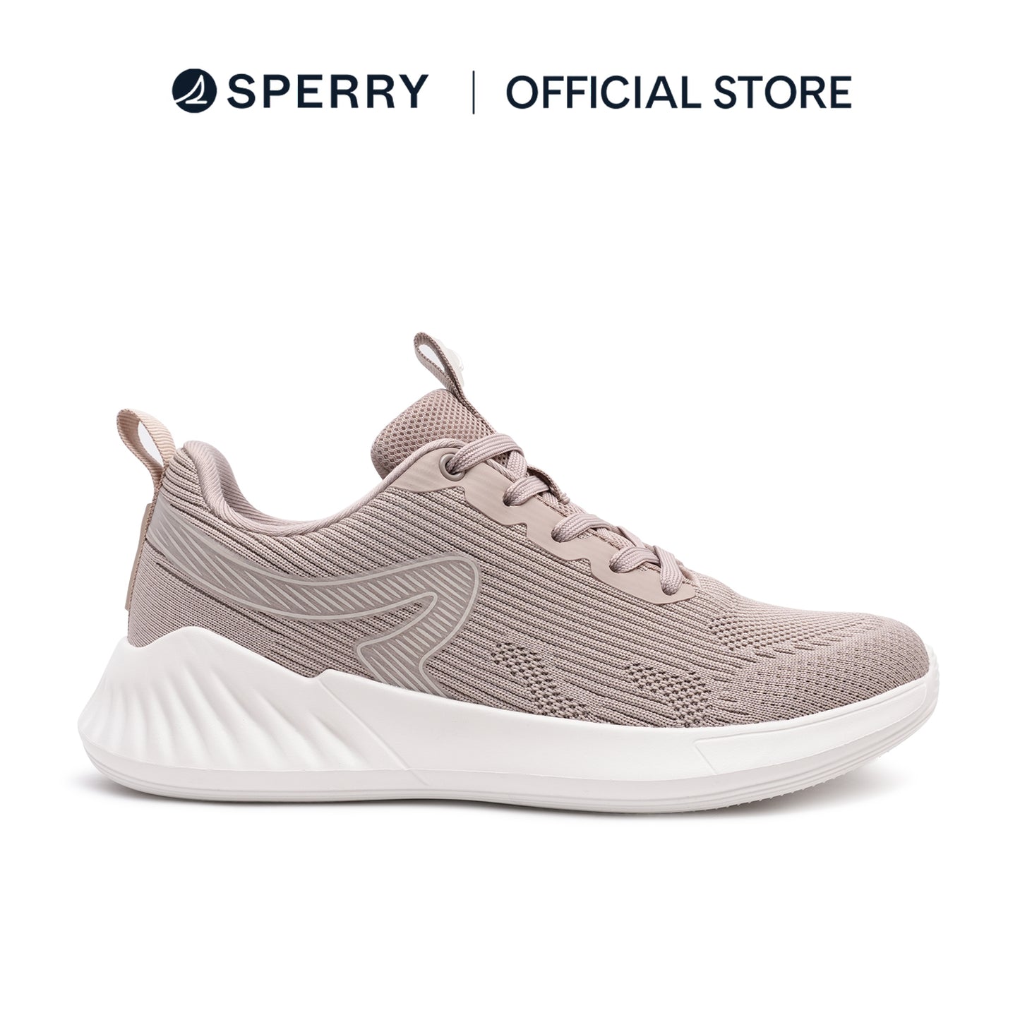 Sperry Women's Conway Lace up Athletic - Mushroom/Taupe (26S00712)