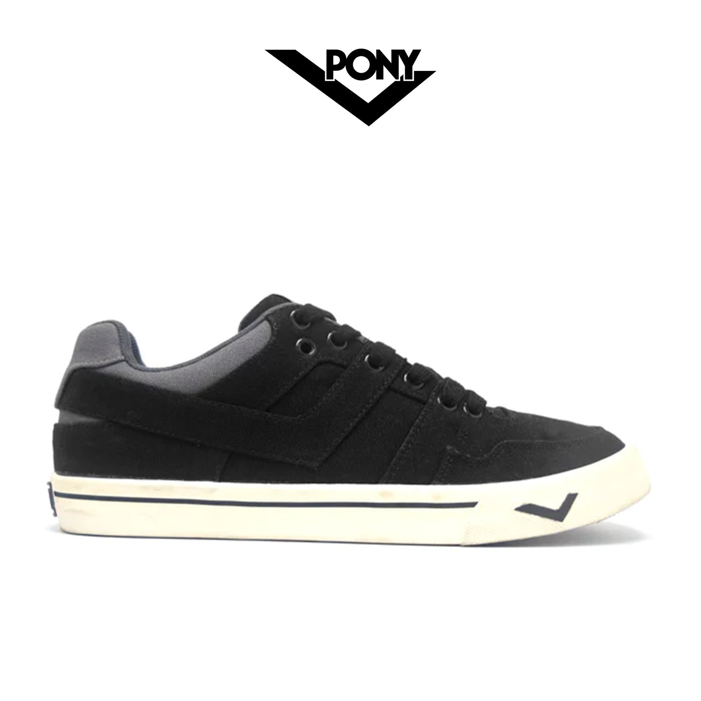 Pony Men's - Atop -(Black/Pewter/Eggnog)