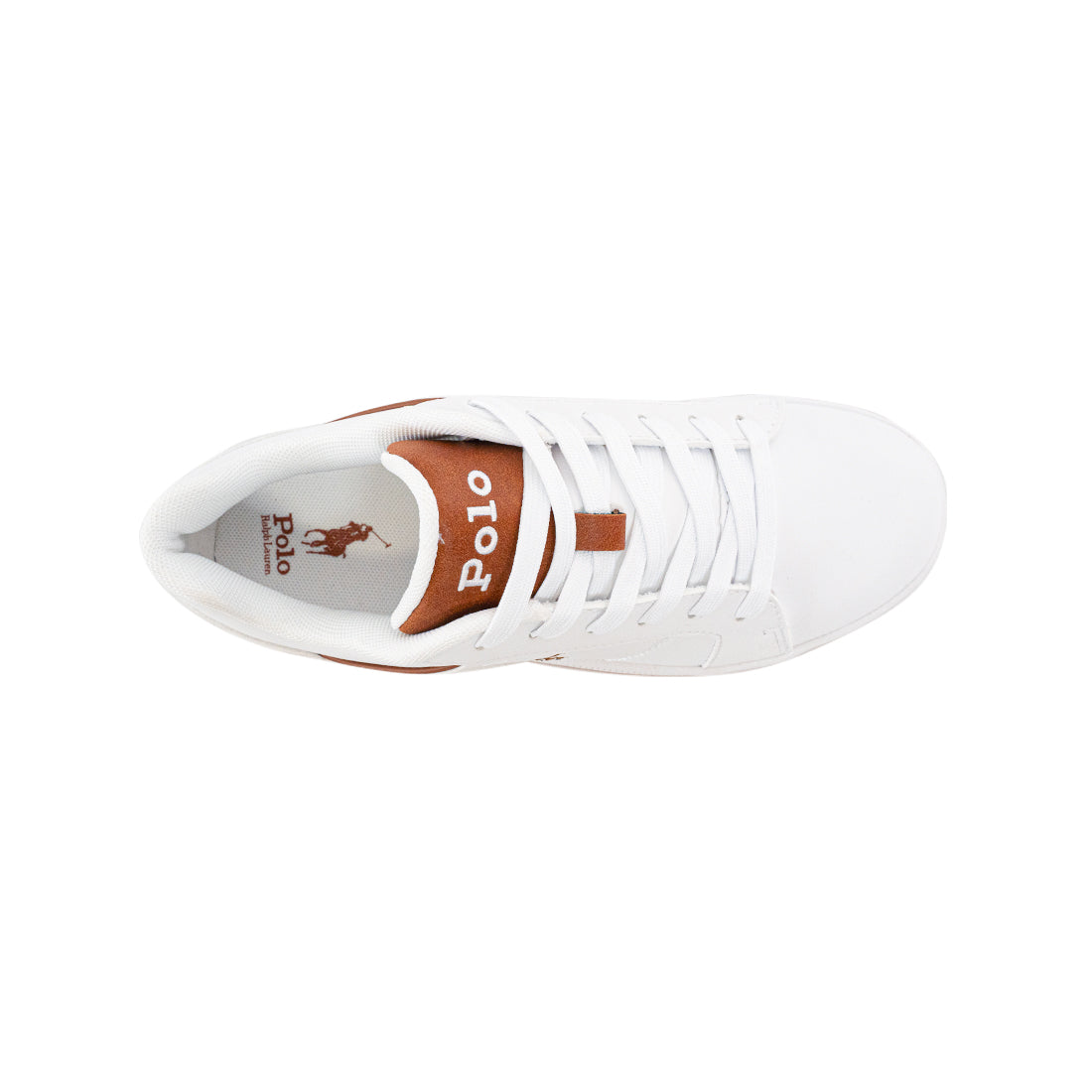 Polo Heritage Court IV Sneaker - White/Tan (2431103)