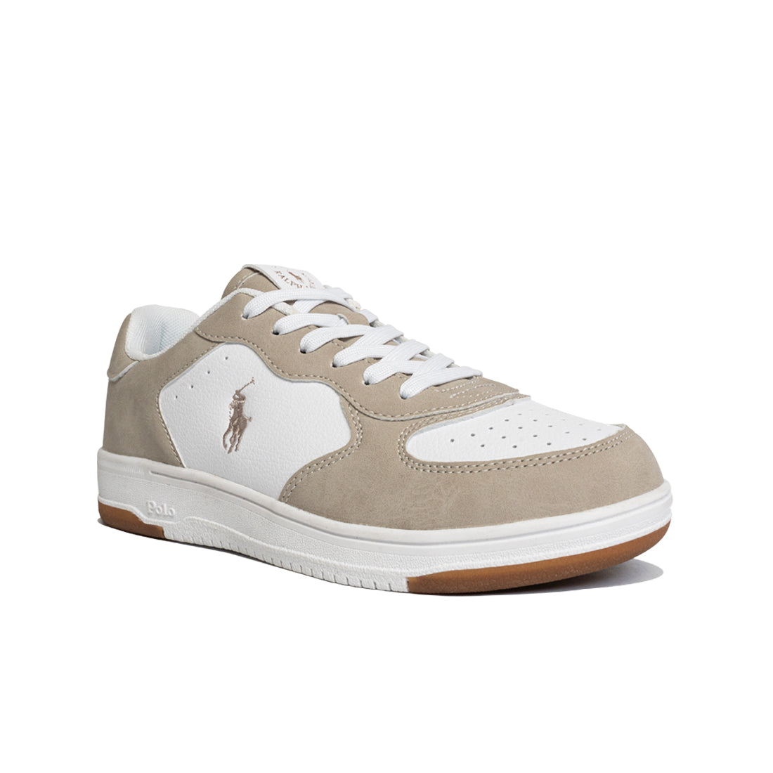 Polo Masters Court Sneaker - White/Khaki (243710)