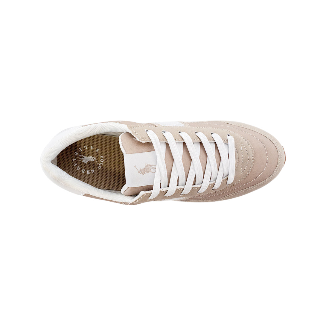 Polo Train 89 Sport Sneaker - White/Khaki (244127)