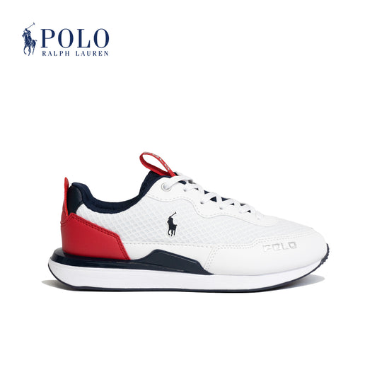 Polo Trainer Sport Sneaker White/Navy (244410)