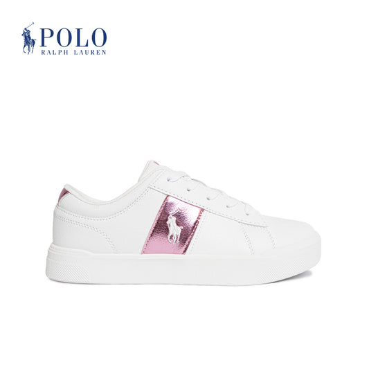 Polo Frazier Sneaker - White/Light Pink (244565)