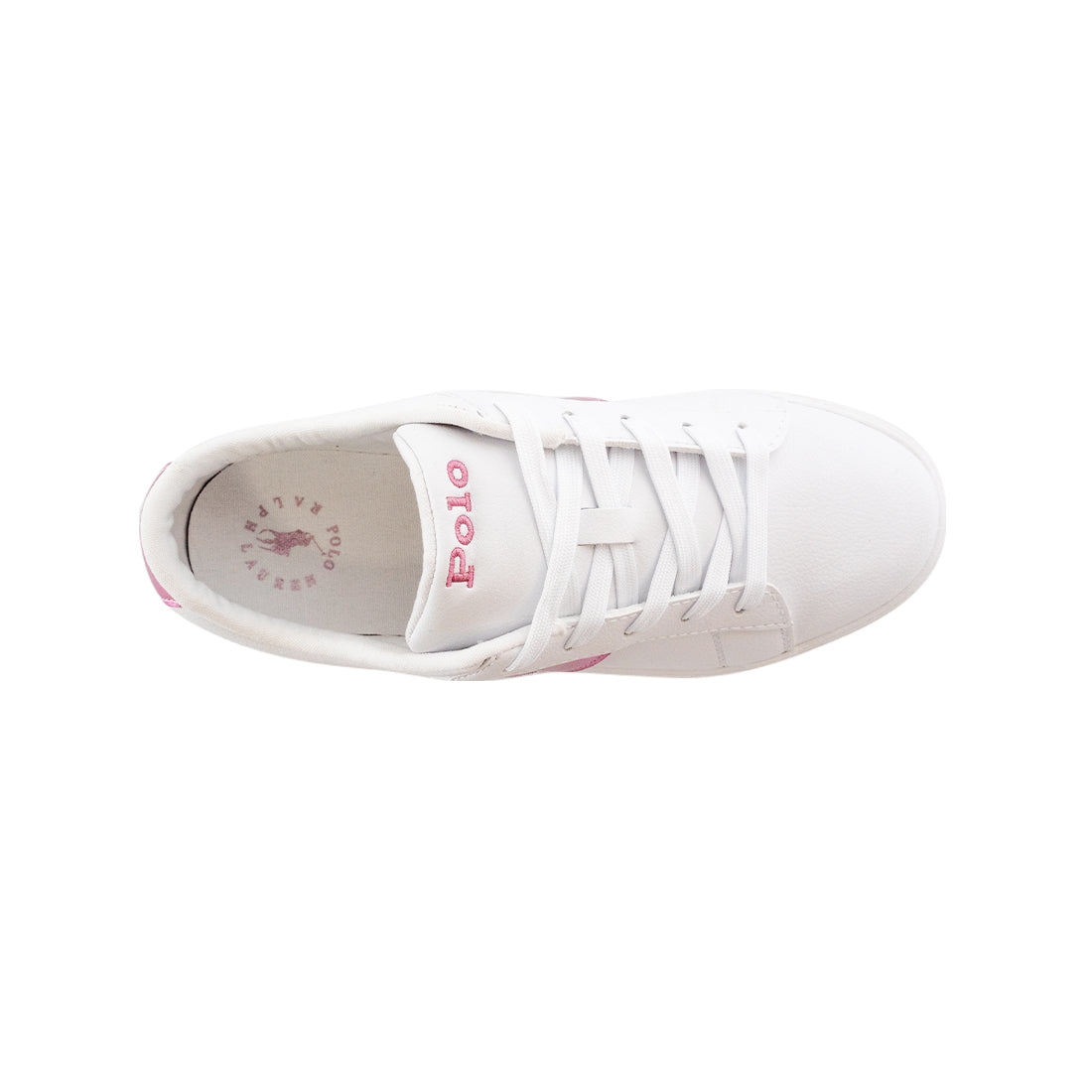 Polo Frazier Sneaker - White/Light Pink (244565)