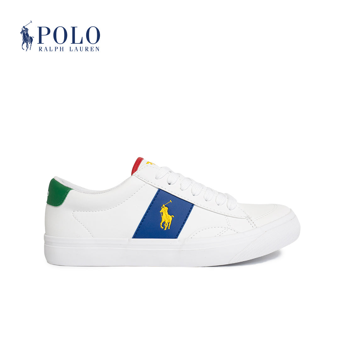 Polo Ryley 25SS Sneaker - White/Multi/Gold (2447102)