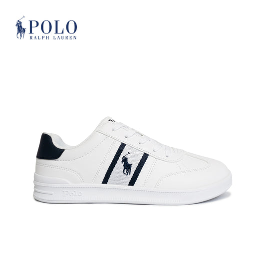 Polo Heritage Court III T-Toe Sneaker - White/Navy (2475101)