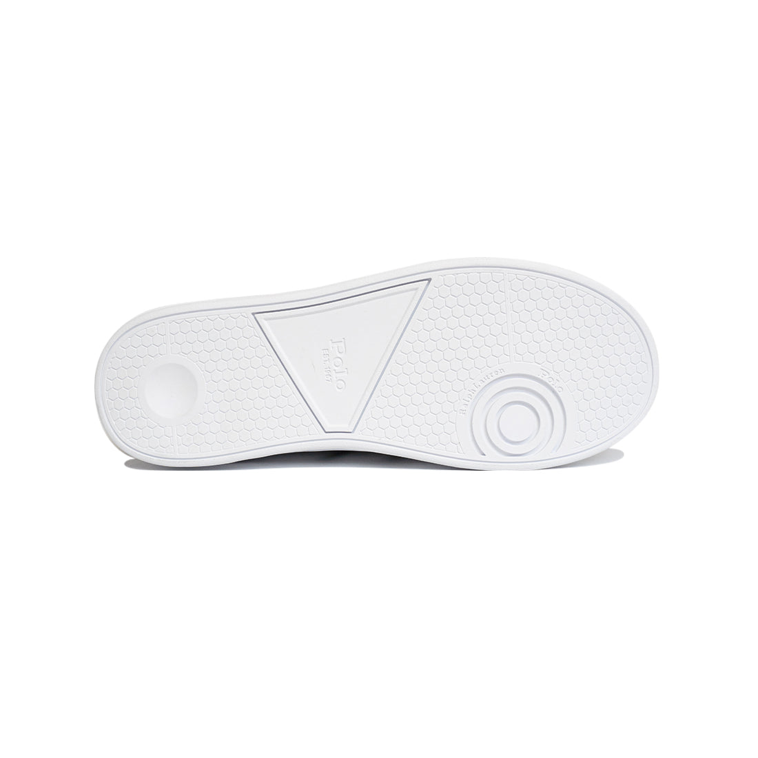 Polo Heritage Court III T-Toe Sneaker - White/Navy (2475101)