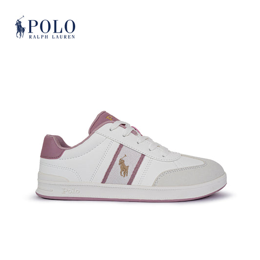 Polo Heritage Court III T-Toe Sneaker -White/Blush (3354101)