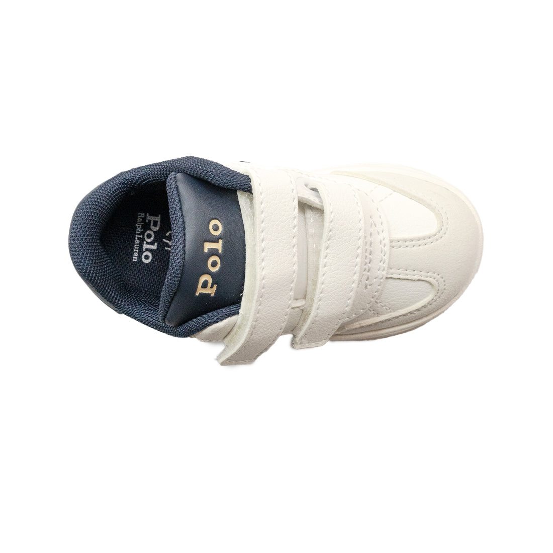 Polo Heritage Court III T-Toe Ez Sneaker - White/Navy (3360102)