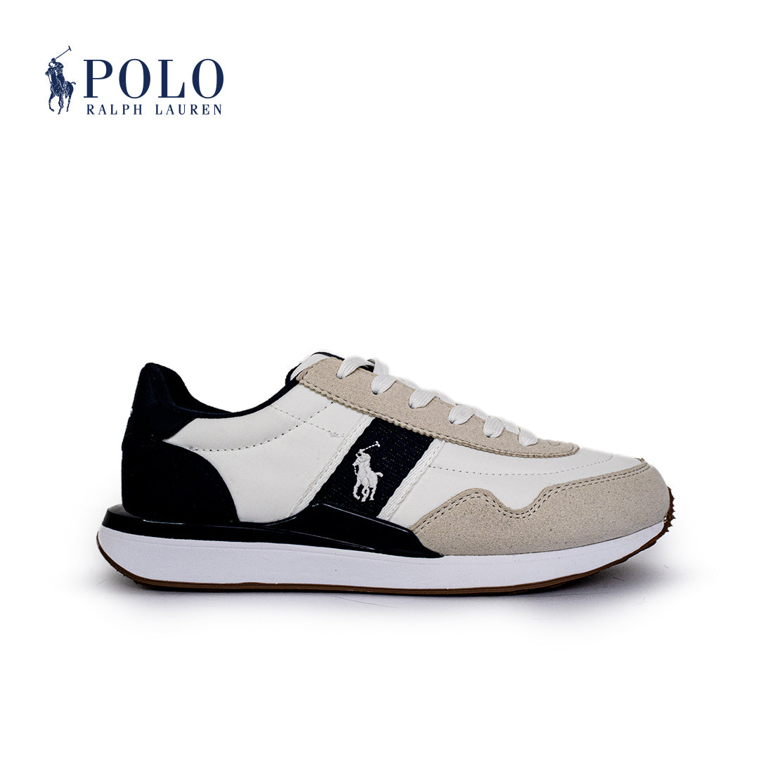 Polo Train 89 Sport Sneaker-Cream/Navy (3362412)