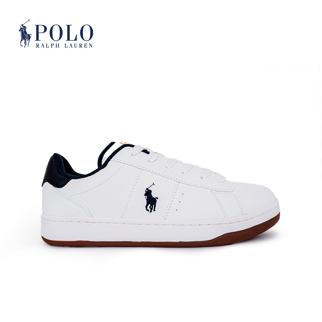 Polo Knollan Sneaker-White/Navy (3413101)