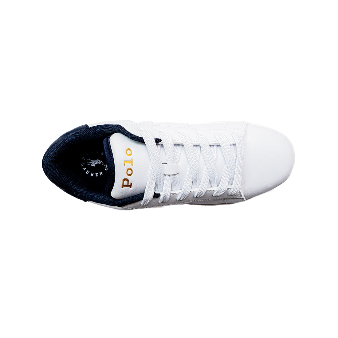 Polo Knollan Sneaker-White/Navy (3413101)