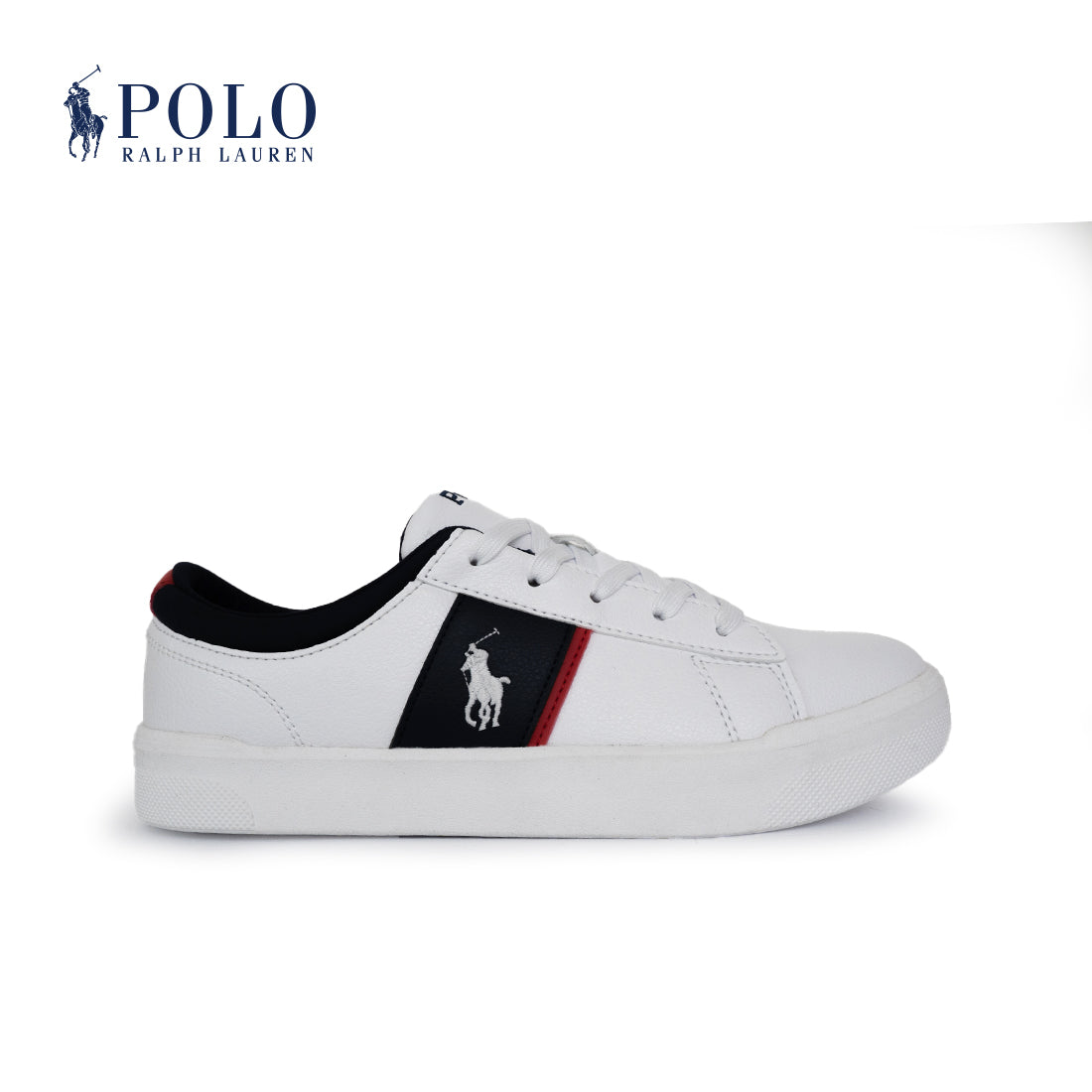 Polo Frazier Sneaker - White/Navy (3418101)