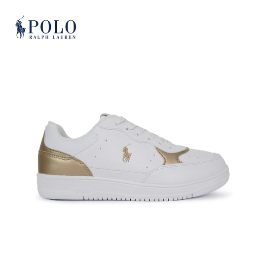 Polo Masters Court II Sneaker-White/Gold (3432102)
