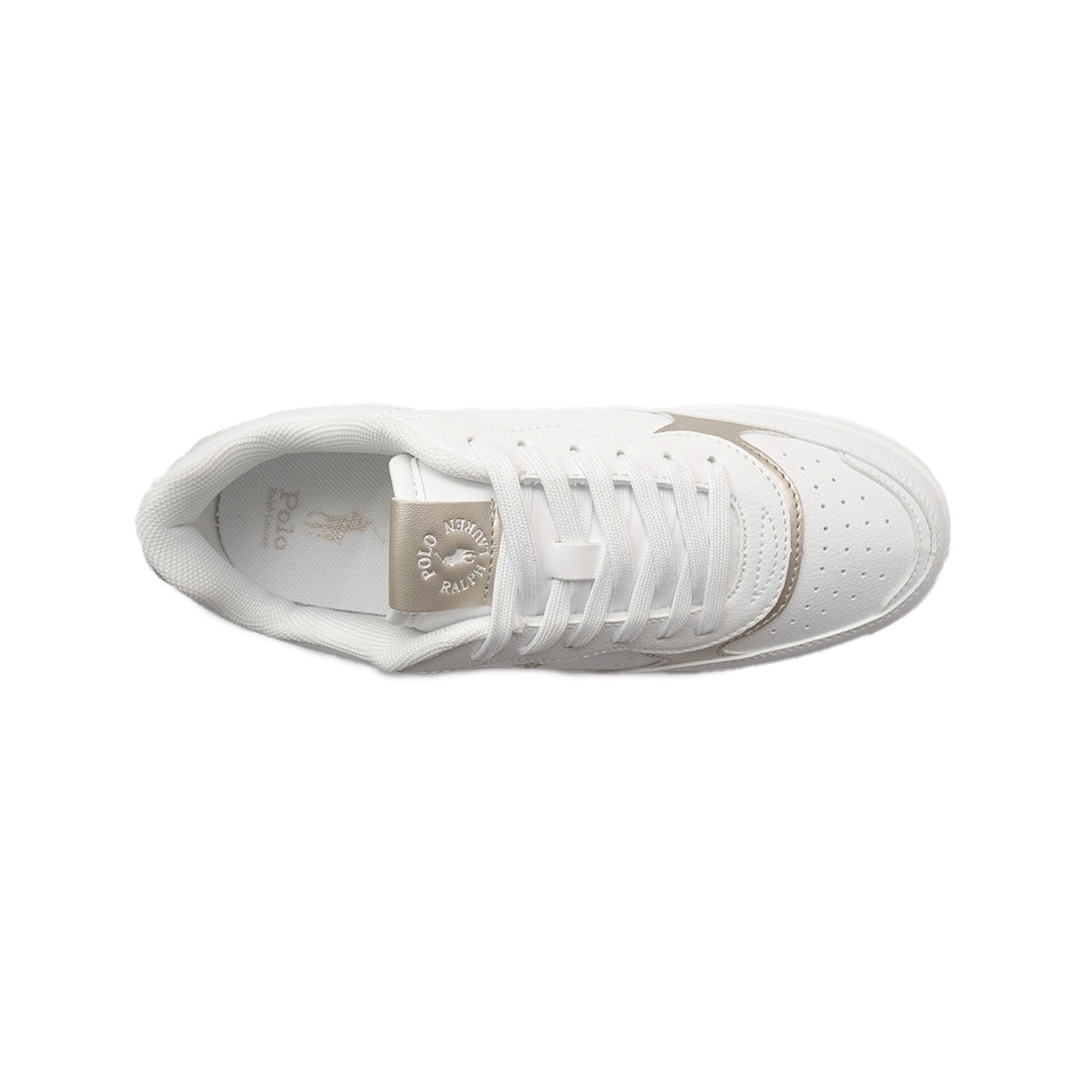 Polo Masters Court II Sneaker-White/Gold (3432102)