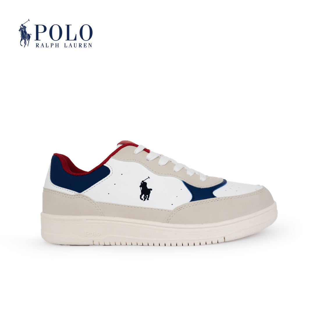 Polo Masters Court II Sneaker-White/Multi (3433101)