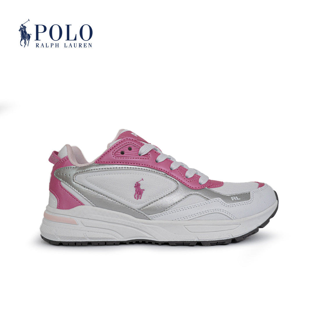 Polo Trackster 275 Sneaker-White/Pink (3798101)