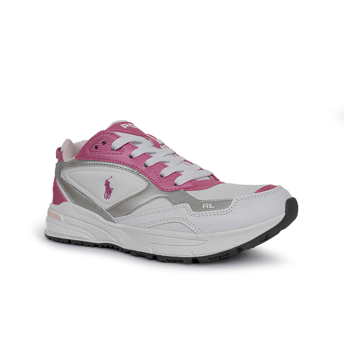 Polo Trackster 275 Sneaker-White/Pink (3798101)