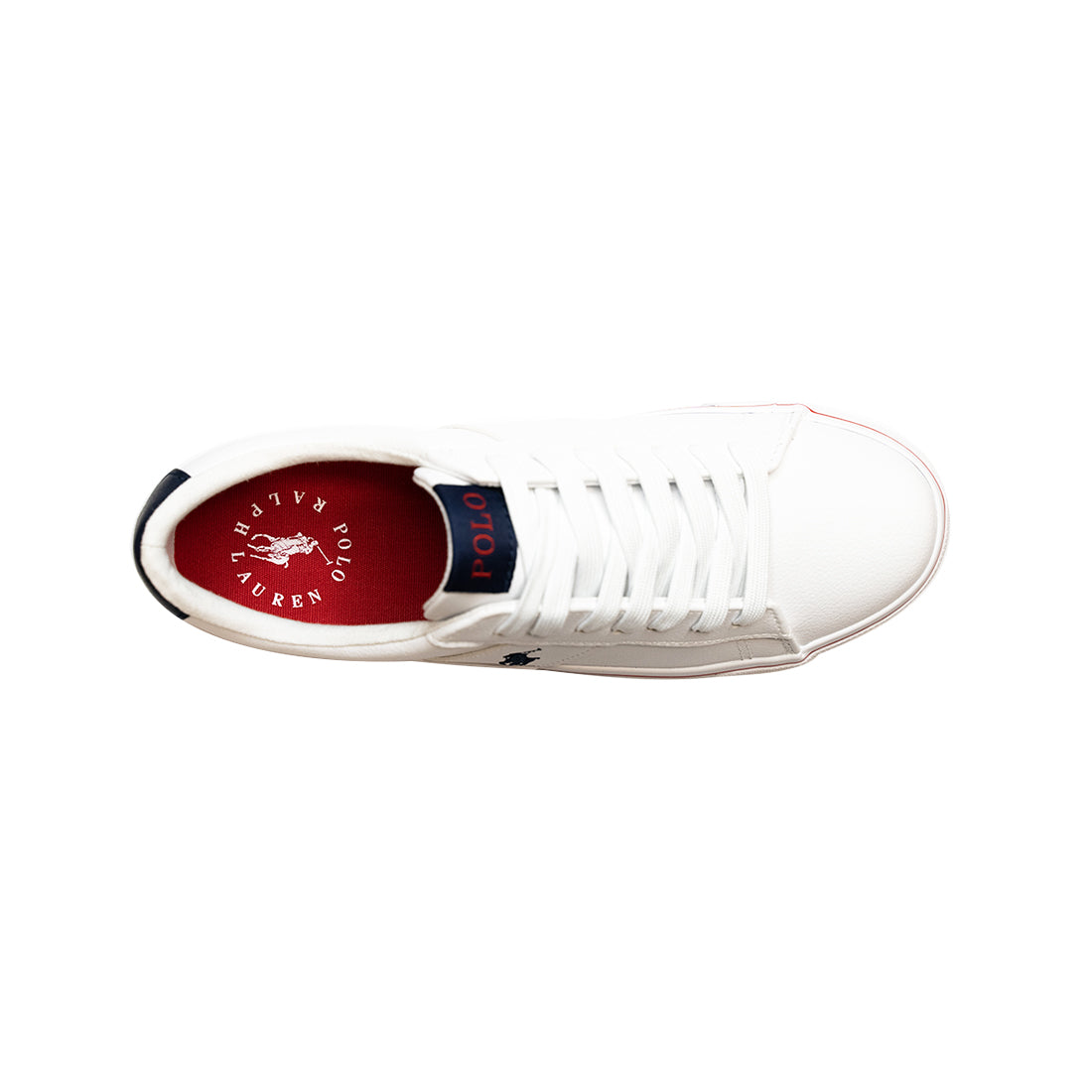Polo Sayer Sneaker- White/Navy (551110)
