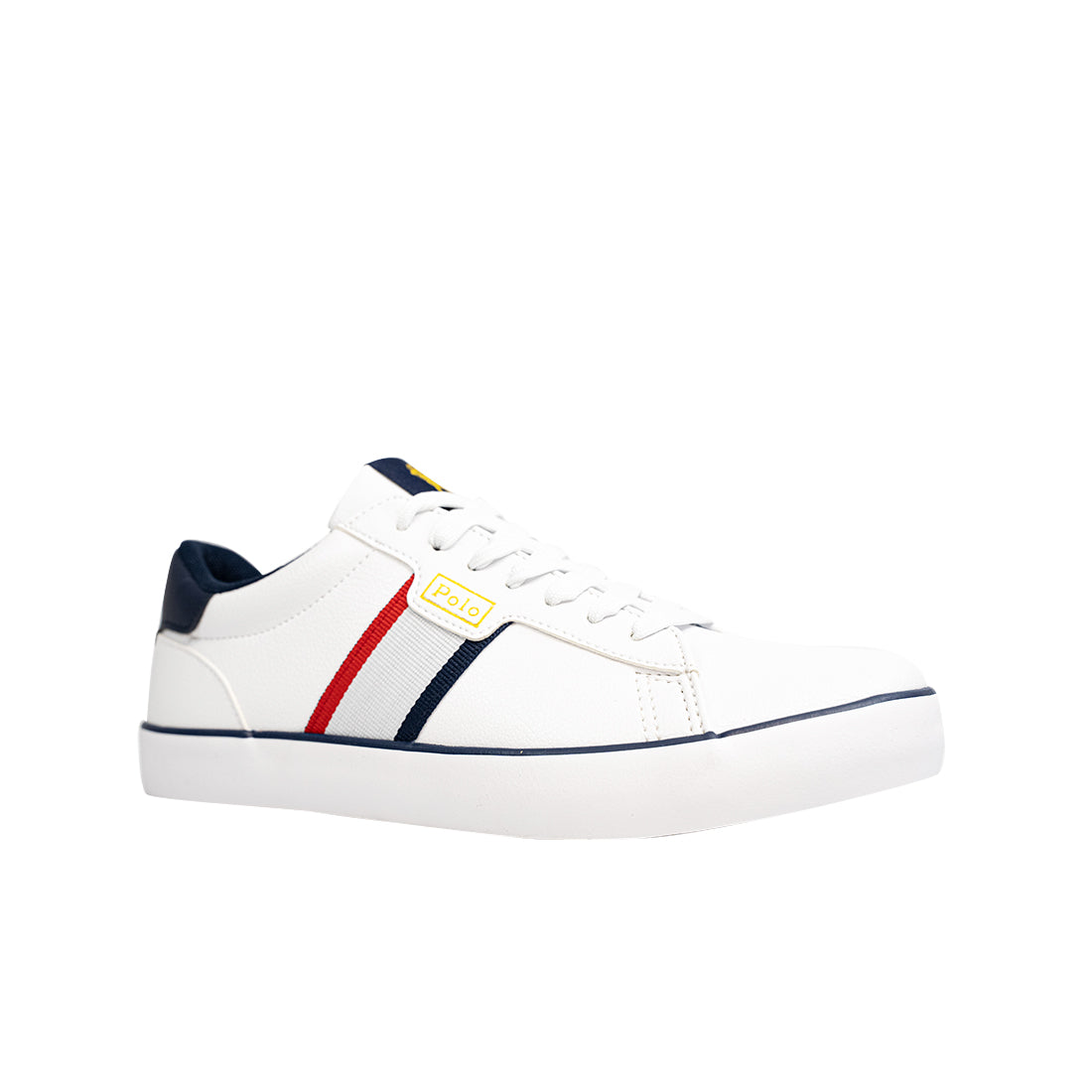 Polo Rexley Sneaker- White/Navy/Red (571110)
